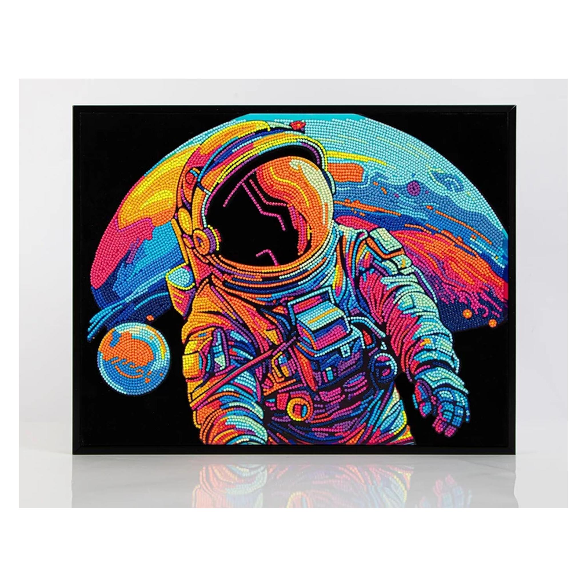 Diamond Dotz Diamond Painting Neon Astronaut (DD25014)