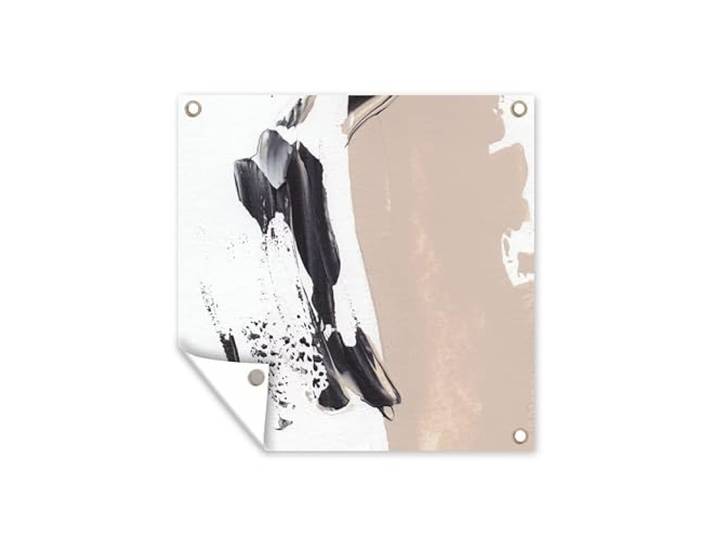 Tuinposter - 200x200 cm - Verf - Design - Abstract