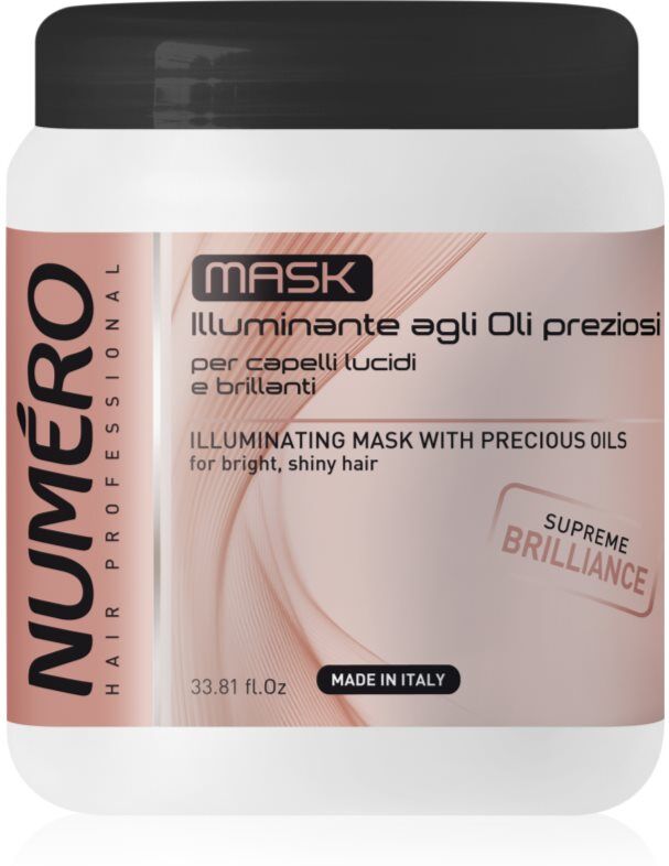 Brelil Professional Illuminating Mask Maske Til kedeligt hår 1000 ml