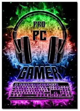 Uplift Treasures 3PCS Gaming Gamepad Canvas Wall Art Set zlh3594 19.69 27.56 In Unframed