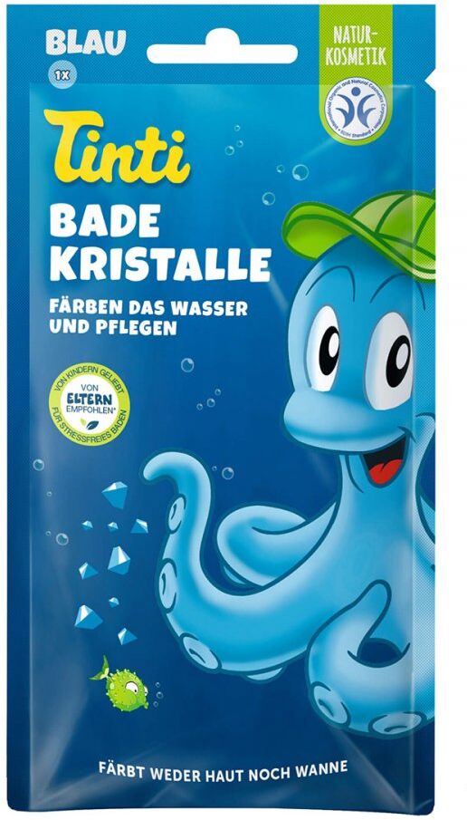 Tinti Badekristalle blau 60g
