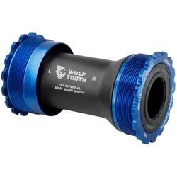 WOLF TOOTH Innenlager T47 Shimano 24 mm | blau