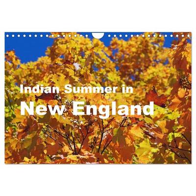Indian Summer in New England (Wandkalender 2026 DIN A4 quer), CALVENDO Monatskalender