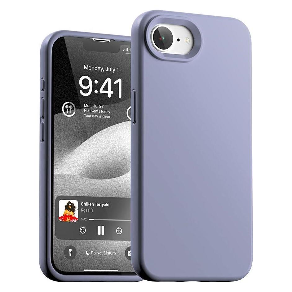 Mercury Etui Silicone do iPhone 16e lawendowy (Apple iPhone 16e, Apple iPhone 17e) (59049960)
