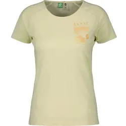 SCOTT Damen Hemd SCO Tee W's Defined DRI SS, Größe L in Gelb Gelb