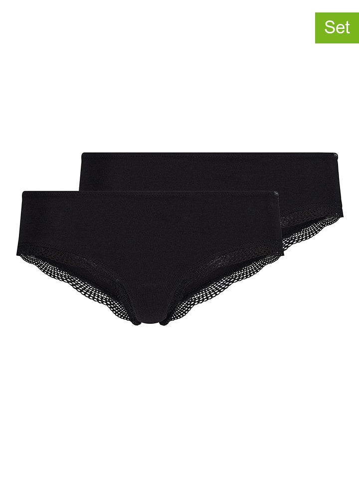Skiny 2er-Set: Pantys in Schwarz - 36