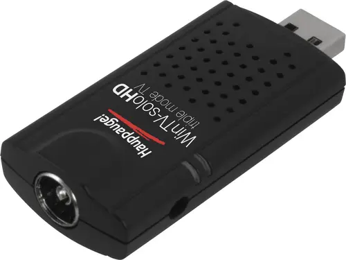 Hauppauge WinTV-Solo HD TV-Stick mit DVB-T Antenne, mit Fernbedienung, Aufnahmefunktion Anzahl Tuner: 1