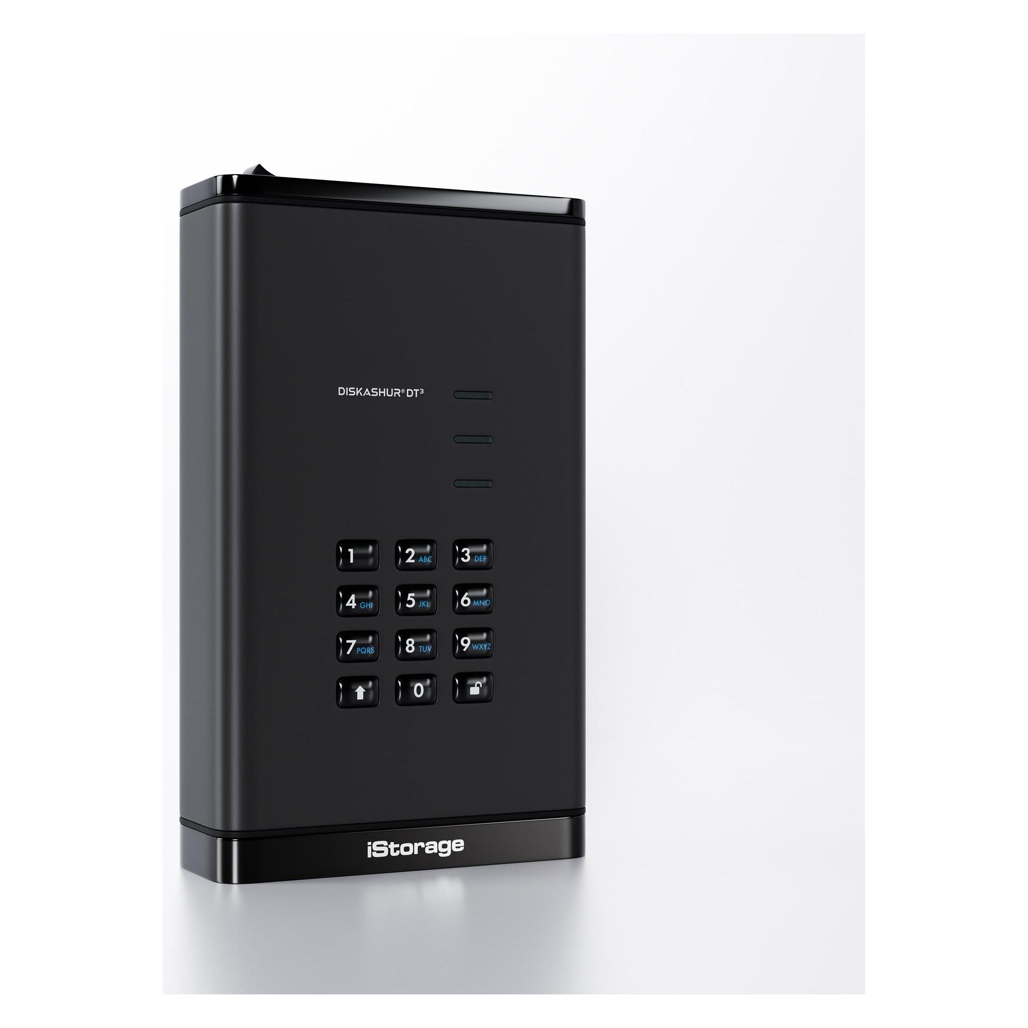 iStorage diskAshur DT3 HDD 256-bit 30TB (30 TB) (IS-DT3-256-30000-F)