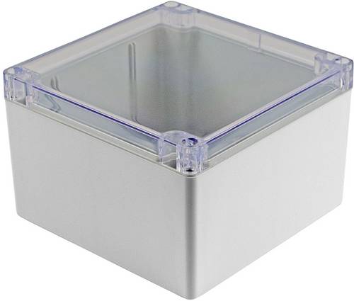 Hammond Electronics 1554 PC CL 1554QA2GYCL Universal-Gehäuse Polycarbonat Grau 1St.