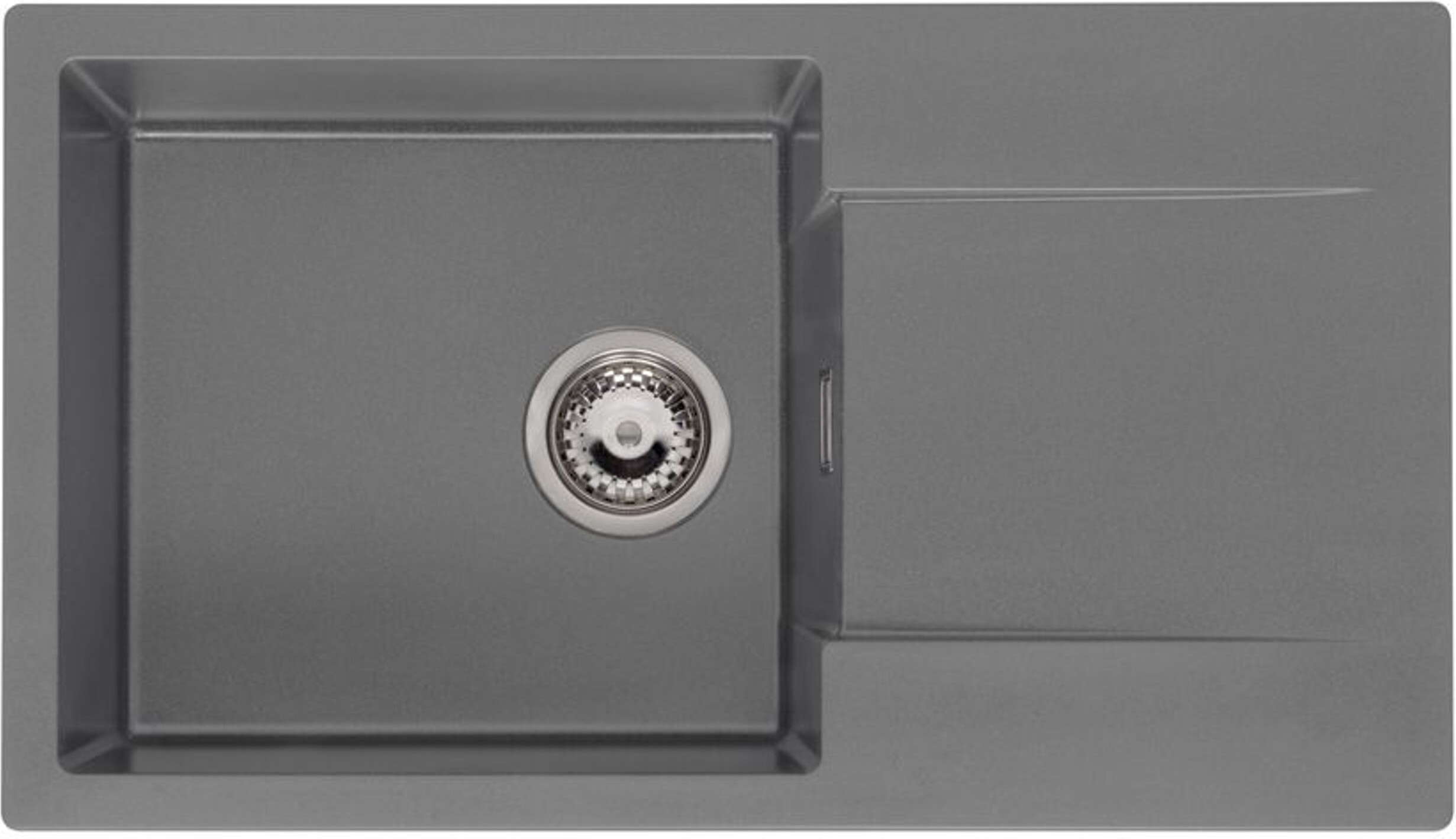 Reginox R33494 Regi Granit Spüle Amsterdam 43 Grey Silvery ab 60 cm Schrankbreite / Einbauspüle