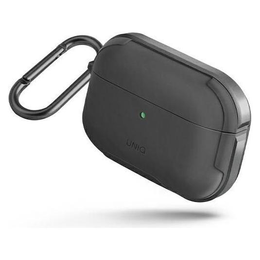 Uniq etui Valencia AirPods Pro szary/gunmetal grey Antimicrobial (Kopfhörer Hülle) (Uni000864-0)
