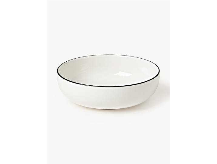 Assiettes creuses en porcelaine Facile, 2 pièces