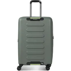 Hedgren Comby 4 Rollen Trolley 65 cm mit Dehnfalte, Koffer, Grün