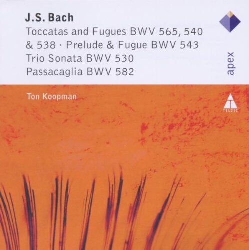 Ton Koopman - Toccata&Fuge Bwv 565,540&528/Prelude&Fuge Bwv 543/ - Preis vom 11.10.2026 03:10:56 h