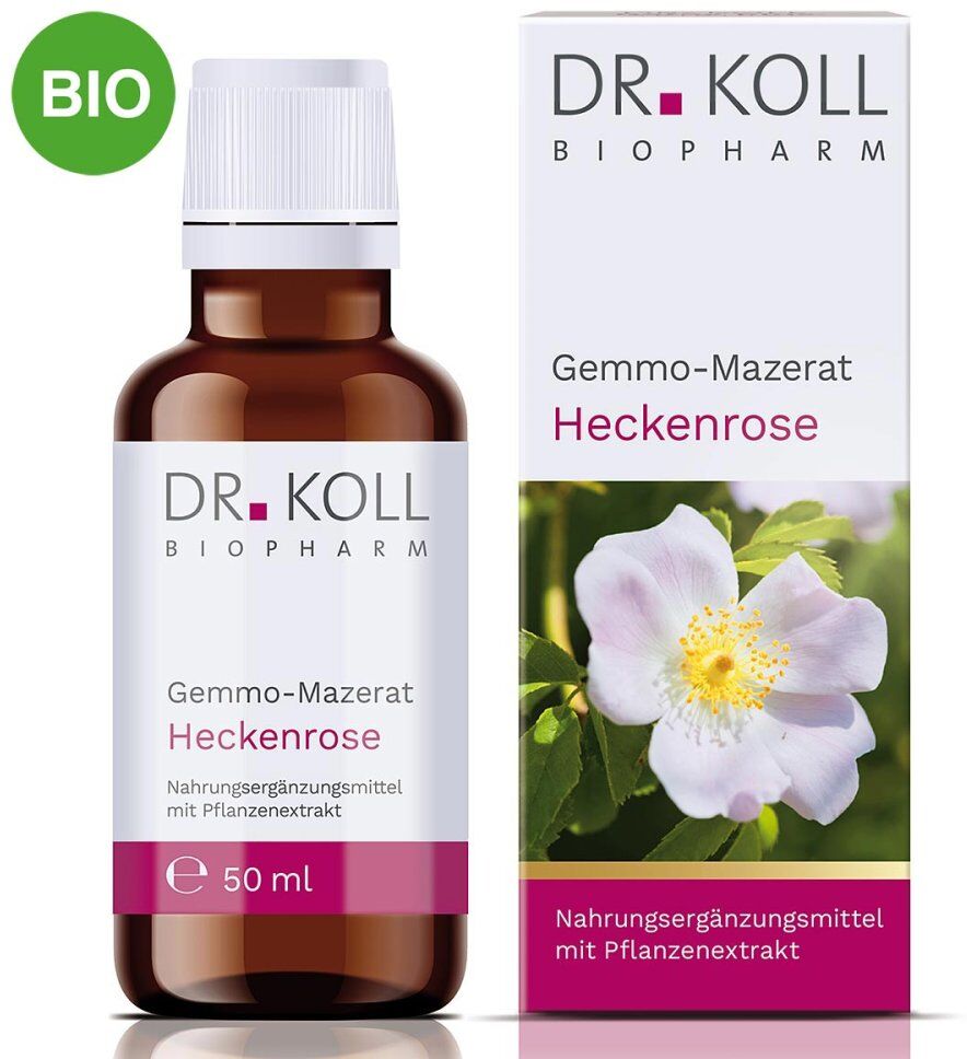 Dr. Koll Gemmo-Mazerat Heckenrose Tropfen