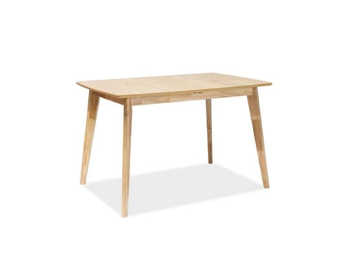 AKTION Esstisch mit Tischplatte in Eiche Dekor BRANDO 120(160)x80, ausziehbar II. Wahl