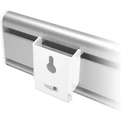 Dataflex Wand-Schienensystem VIEWLITE (Wand, 8 kg), Monitor Halterung, Silber
