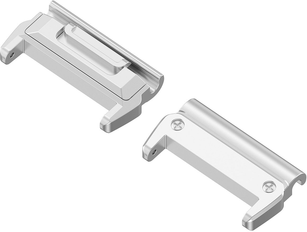 Tiera Garmin Fenix quick release adapter 26 mm silver