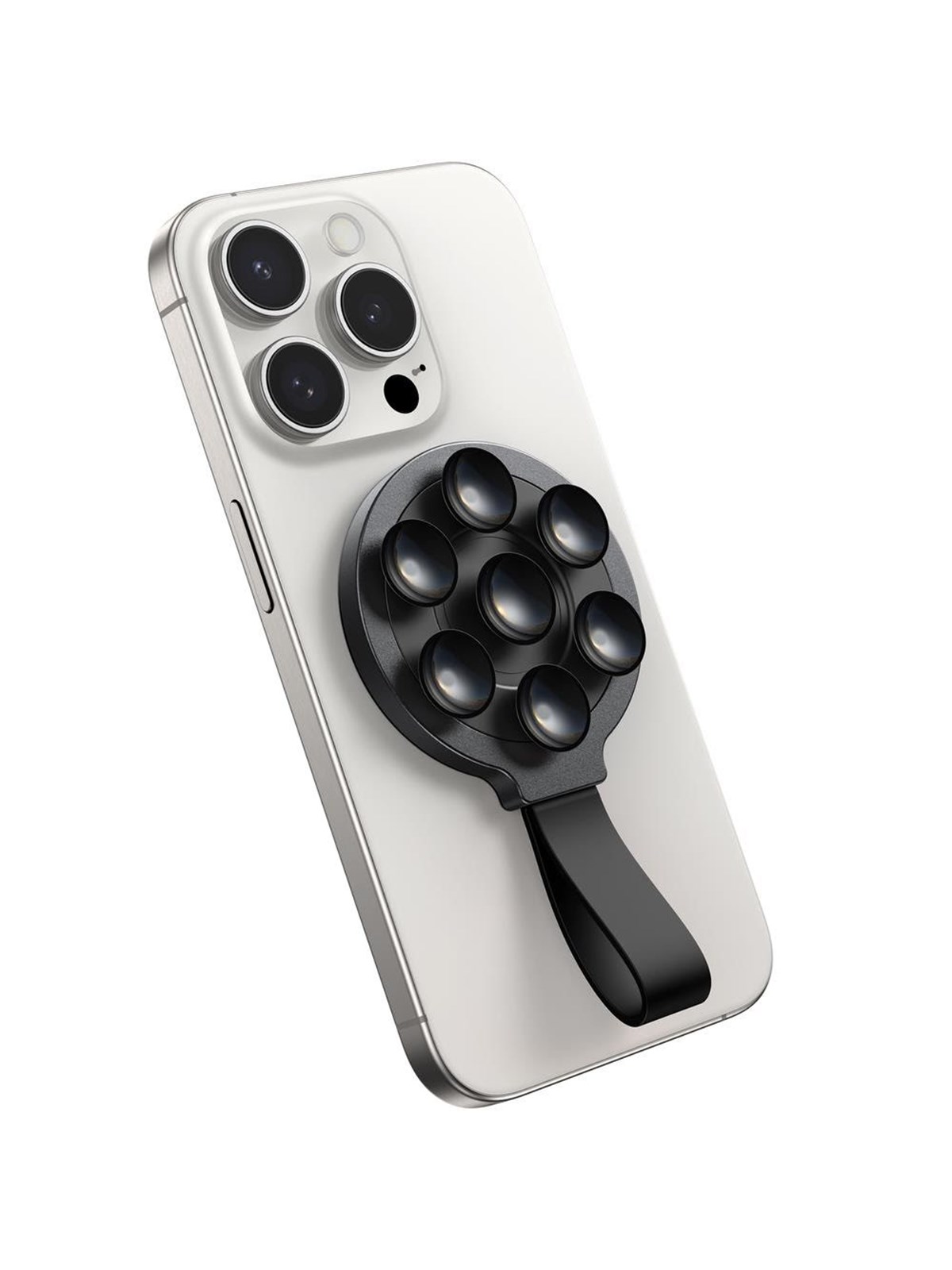 Joyroom JR-ZS393 magnetic phone holder with suction cups - black