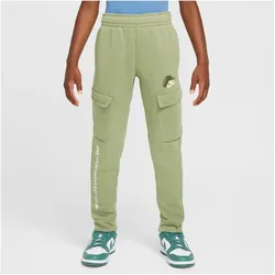 NIKE Sportswear Standard Issue Cargohose Jungen 386 - oil green S (128-137 cm)