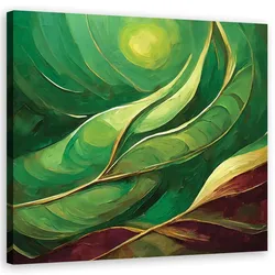 WANDBILD grün abstraktion