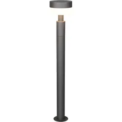 Außenstehleuchte Wegelampe Gartenlampe Alu anthrazit Terrassenlampe H 95 cm