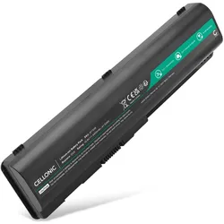 Cellonic Akku für Compaq Presario CQ61, CQ70, CQ60, CQ50, CQ41, CQ45, HP Pavilion (4400 mAh), Notebook Akku, Schwarz