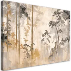 WANDBILD wald natur bäume