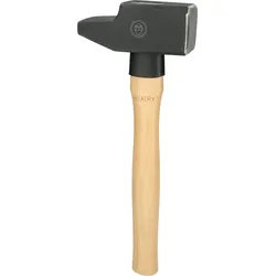 KS Tools Schlosserhammer, Hickory-Stiel, französische Form - 142.1034