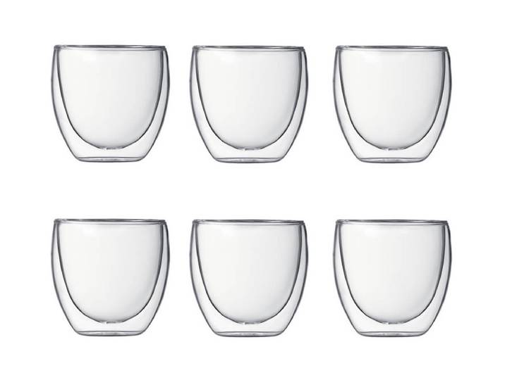 Bodum Pavina 0.08 Liter Glas 6 Stück