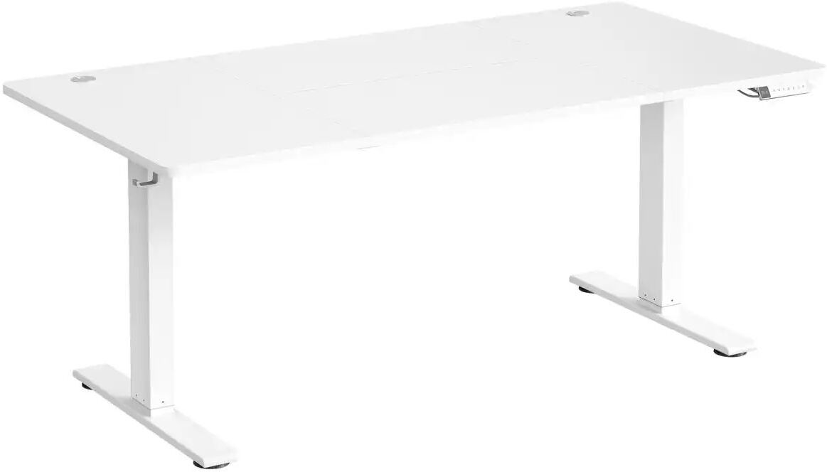 Höffner Schreibtisch   ¦ weiß ¦ Maße (cm): B: 160 H: 72