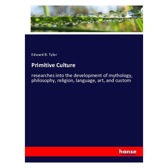 Hansebooks Primitive Culture (56101131)