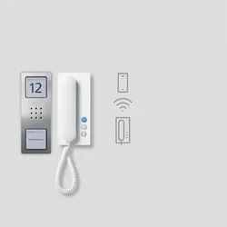 Siedle&Söhne IQ-Set Siedle Compact SET IQ CA 812-1 E/W