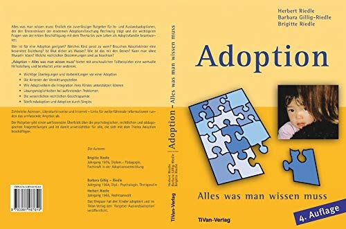 Barbara Gillig-Riedle - Adoption - Alles was man wissen muss - Preis vom 09.10.2026 07:28:09 h
