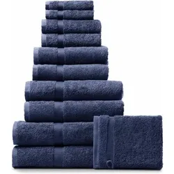 RHOMTUFT Frottierserie PRINCESS kobalt Duschtuch 70 x 130 cm