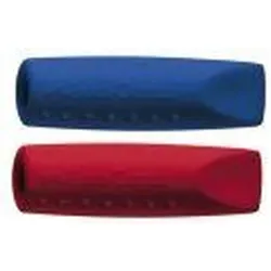 FABER-CASTELL Polybeutel Radierer GRIP Eraser Cap, farbig