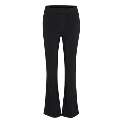 Stoffhose CULTURE "Culture DK Casual Hose CUbengtha", Damen, Gr. 46, Normalgrößen, schwarz, Hosen Stoffhose