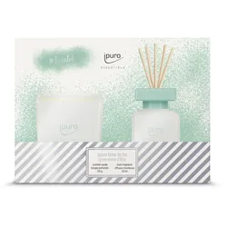 Raumduft-Set ipuro TIME TO BE (BHT 14,80x12,50x6,50 cm) - türkis - BHT 14,80x12,50x6,50 cm