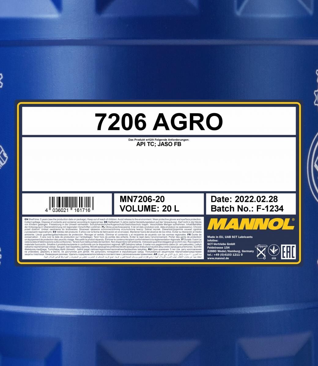 MANNOL MN7206-20 Öl