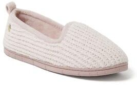 Women's Rachel Marled Chenille Closed Back by Dearfoams in Pale Mauve (Size M M)