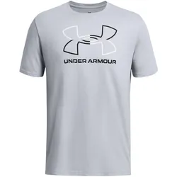 UNDER ARMOUR Foundation Sportshirt Herren 011 - mod gray medium heather/black L
