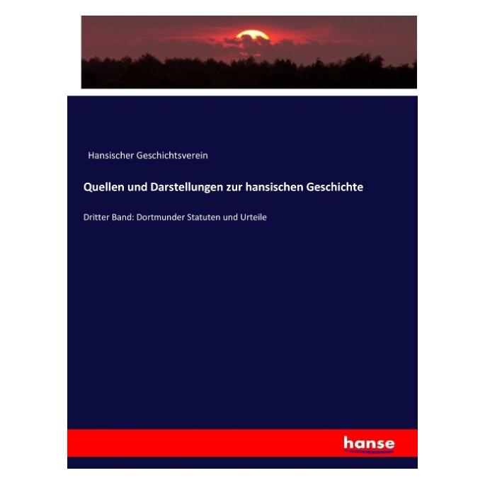 Hansebooks Quellen und Darstellungen zur hansischen Geschichte (Deutsch, Softcover) (55888120)