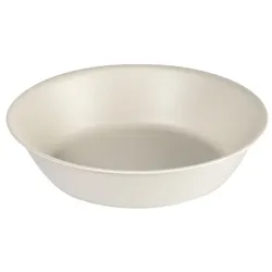 54 Serve Teller Mehrweg 18 cm ungeteilt, Mehrwegteller beige Schale