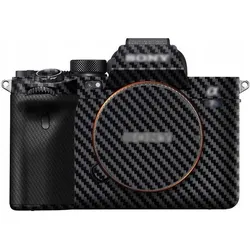 JJC Okleina Na Korpus Aparat Naklejka Folia Ochronna Karbonowa Do Sony A7s Iii / Ss-a7s3cf (Blitzgerät Ersatzteile), Blitzgerät Zubehör, Schwarz