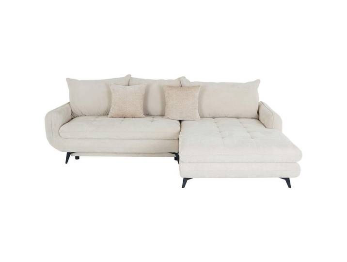 Ecksofa m. Schlaffunktion Wave Beige