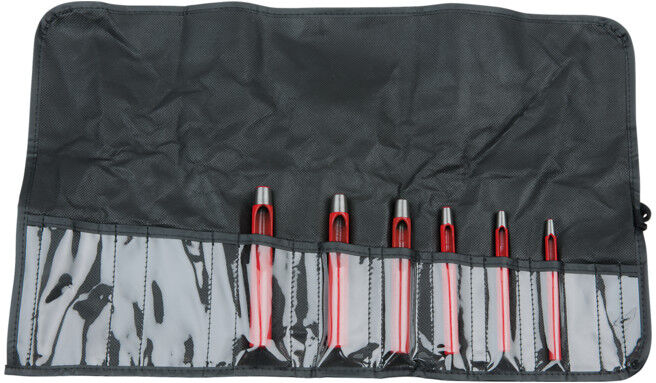 Jeu de poinçons ronds, 6 pcs. ; KS Tools (129.2113)