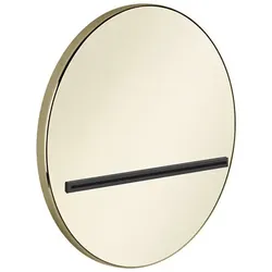 Gessi Origini Schwalleinlauf, für separaten Einhebelmischer, Wandmontage, 65295710, Farbe: Messing PVD