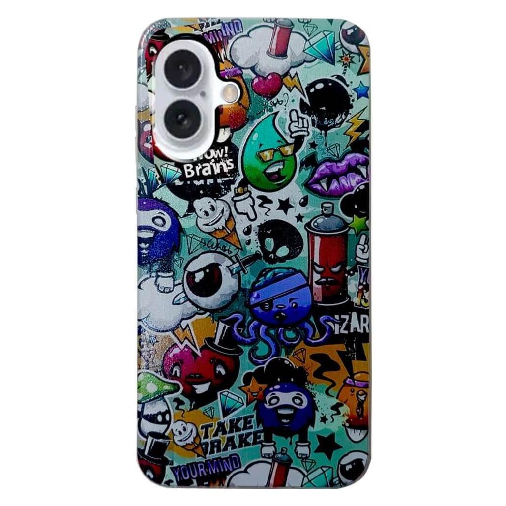 Cover-Discount iPhone 16 - Cover Handyhülle mit stilvollem Motiv (Apple iPhone 16) (49537580)