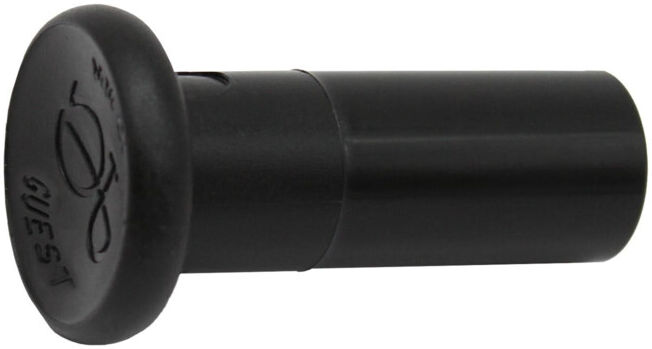 Riegler Bouchon de fermeture POM, embout 15 mm, couleur noir (79.015)