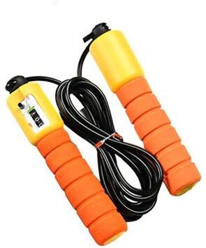Everyday Crate Smart Counting Jump Rope Adjustable Speed Fitness Skipping Rope With Counter red